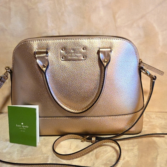 Kate Spade ♠️ Rose Gold Lovely Bag - Picture 2 of 8